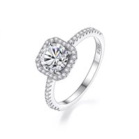 Ringe Gaurosa Dame Fantasy in Silber Moissanite MSR22052430 - MSR22052430